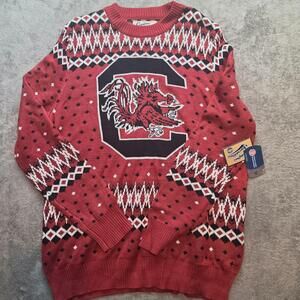 South Carolina Gamecocks Sweater Mens XL Red NCAA Football Campus Specialties